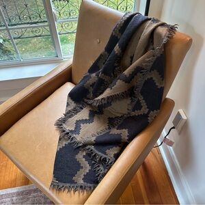 Aritzia Mosaic Merino Wool Scarf